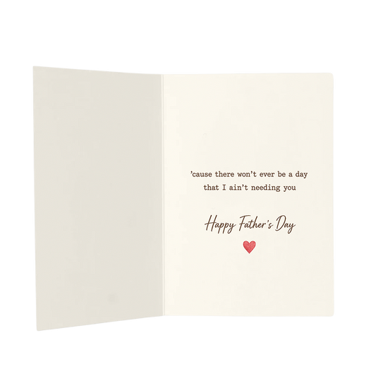 Daddy Daughter Dance Card