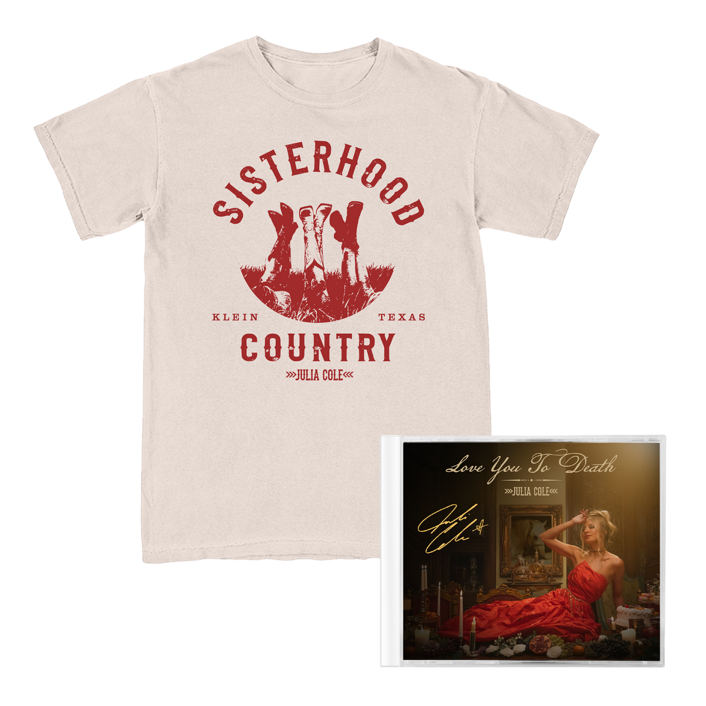 Signed CD and Tee Fan Pack